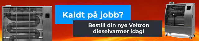 Bestill din Veltron dieselvarmer idag!