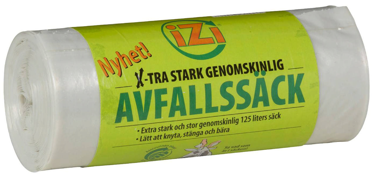 AVFALLSSEKK PLAST KNY IZI 125L