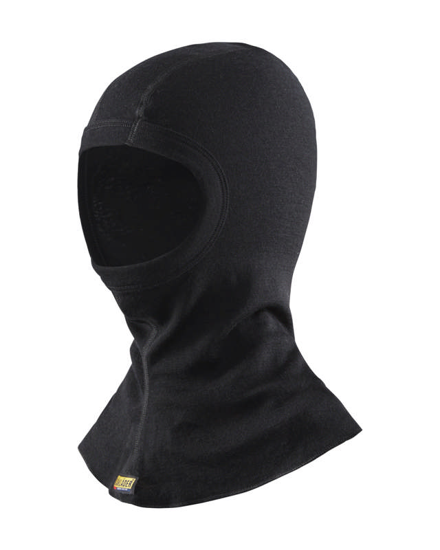 Balaclava 100 Merino Svart -