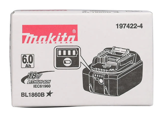 BATTERI BL1860B 18V/6.0AH LI-I