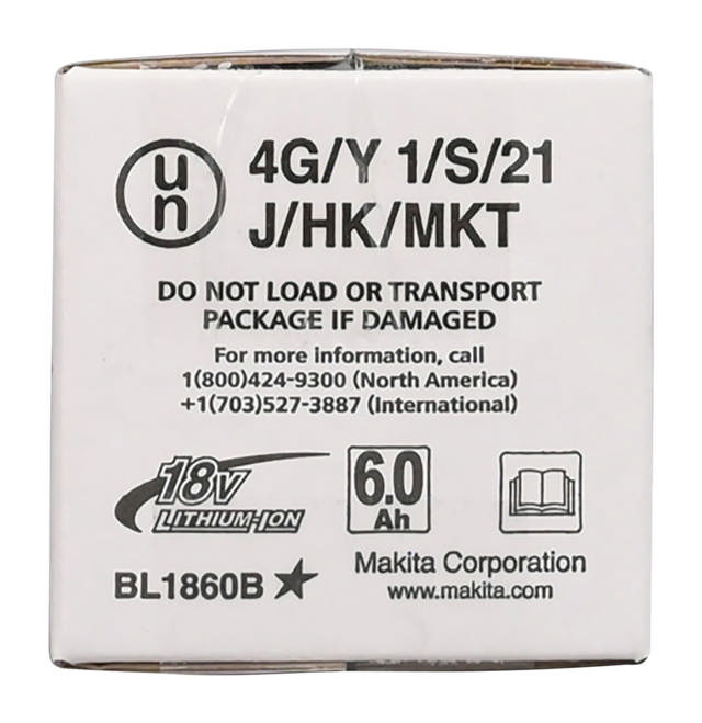 BATTERI BL1860B 18V/6.0AH LI-I