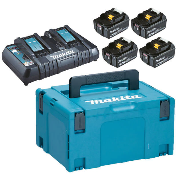 BATTERISETT 4X18V 6,0AH 198091