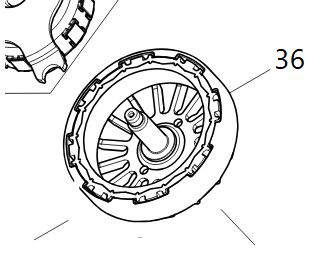ROTOR DUR364, TEC B8872
