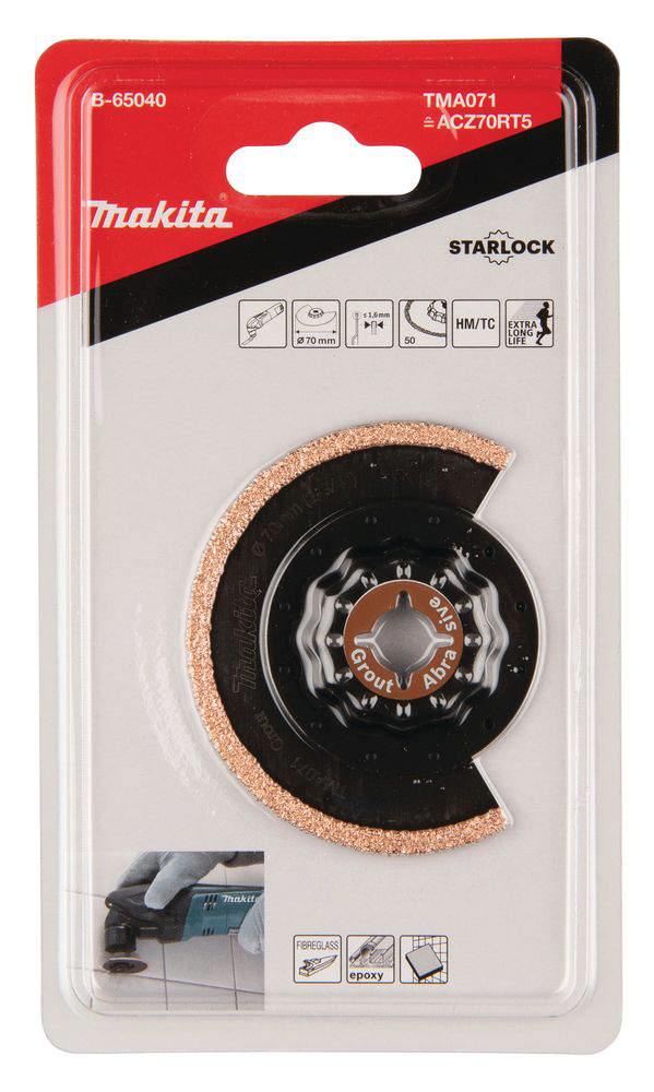 SEGMENTSAGBLAD 70 B-65040 K50