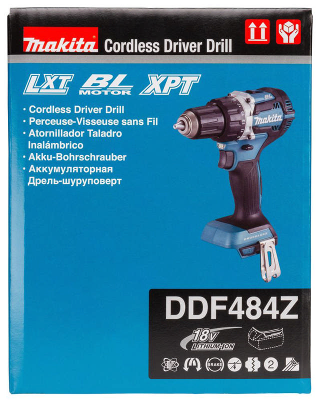 BORSKRUTREKKER DDF484Z BL-M 18