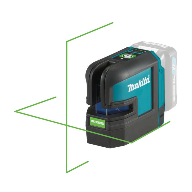 KRYSSLASER 10,8V SK105GDZ GRØ