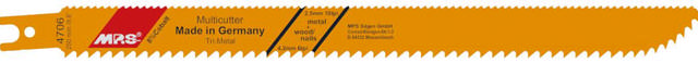 træ metal Bajonetsav 250mm4,2m