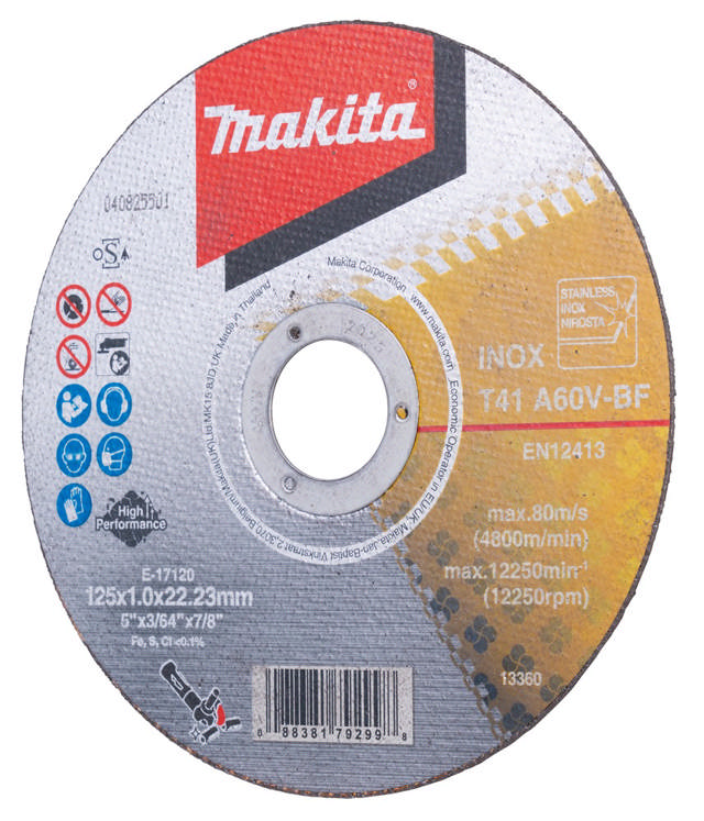 KAPPESKIVE 125X1,0MM E-17120
