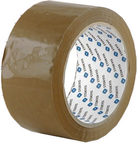 Pakketape PPBrun 50mmx66m 0.05
