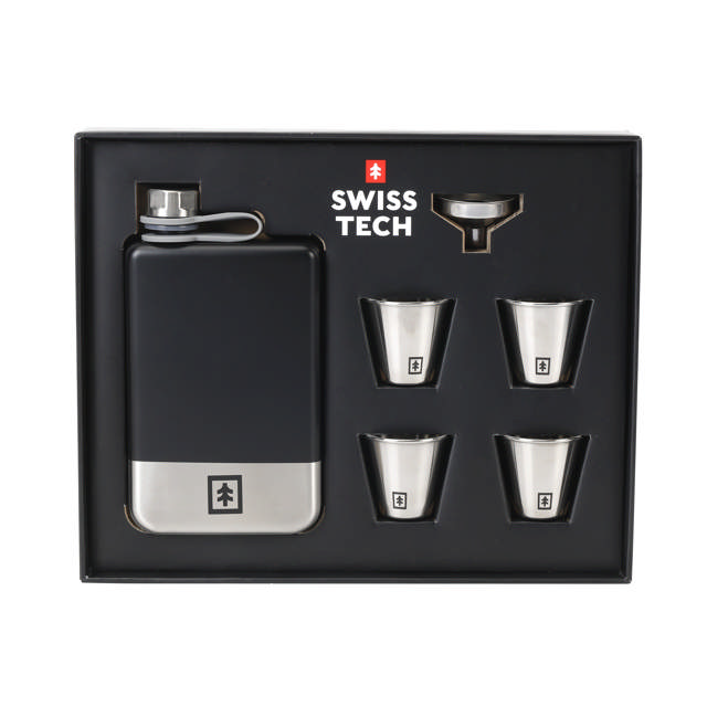 Swiss-Tech lommelerke med shot