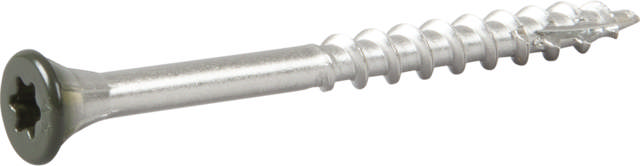 FASADESKR SVART 4,4X52 A4 A250