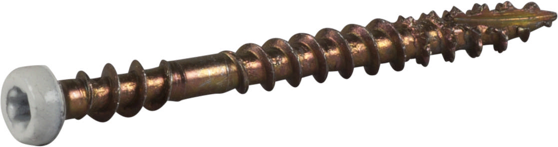 LISTESKR INV 3,9X42 HVIT A-400