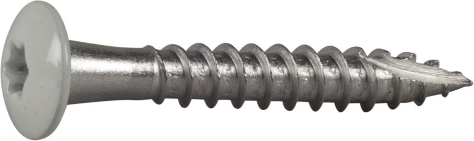 TAKRENNESKRUE 4,8X35 A2 HVIT
