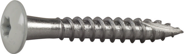TAKRENNESKRUE 4,8X35 A2 HVIT
