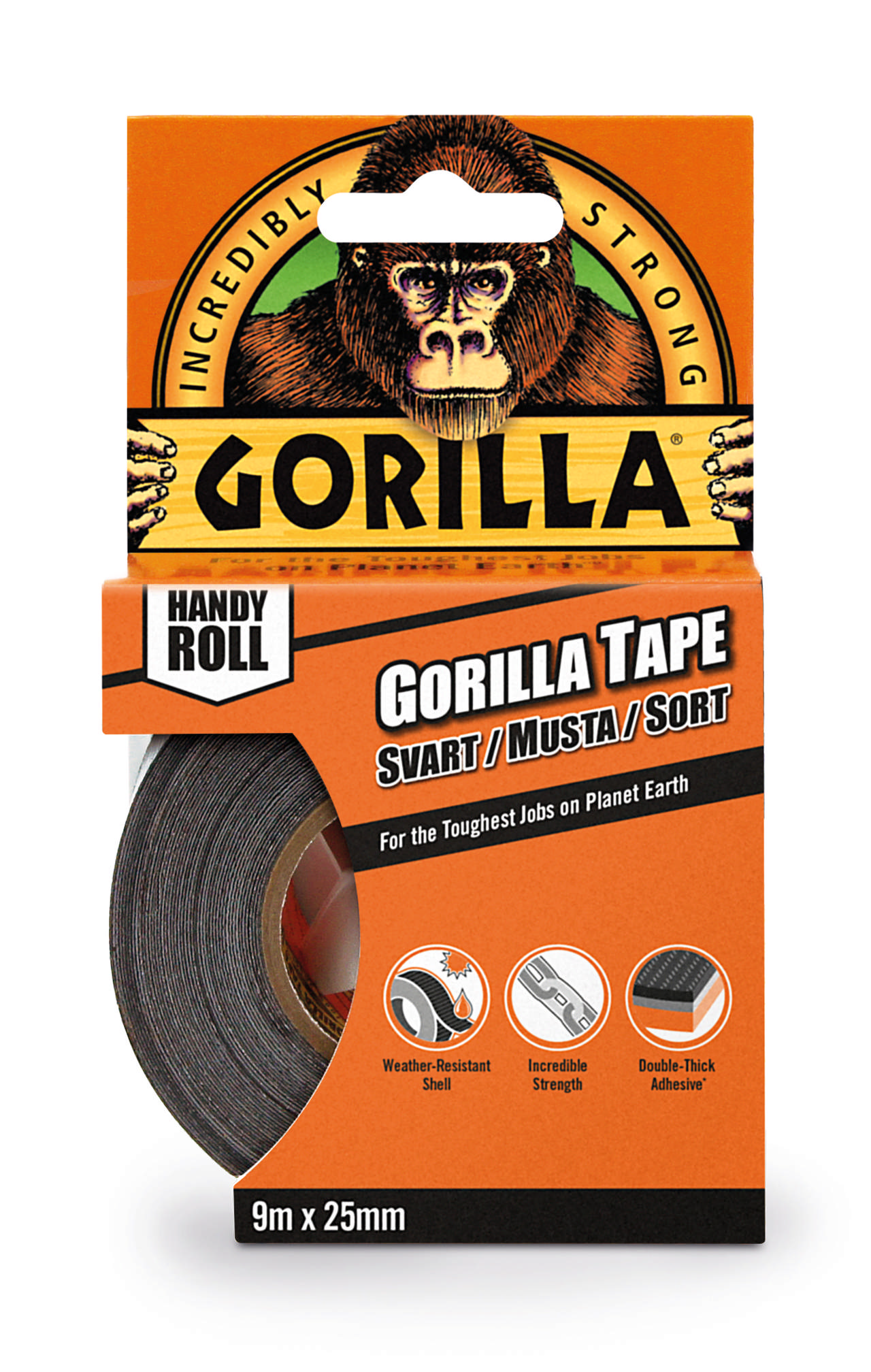 TEKSTILTAPE GORIL SV25MMX9,14M