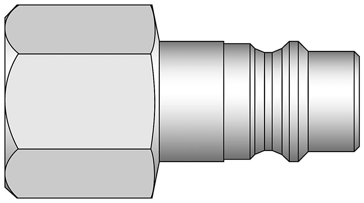 NIPPEL 1/4 SLANGE