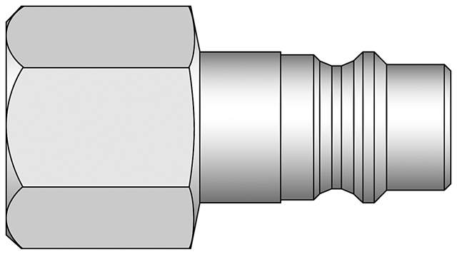 NIPPEL 1/4 SLANGE