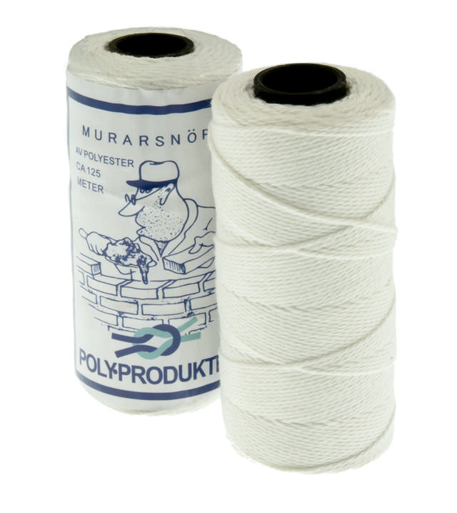 MURESNOR POLYESTER HVIT
