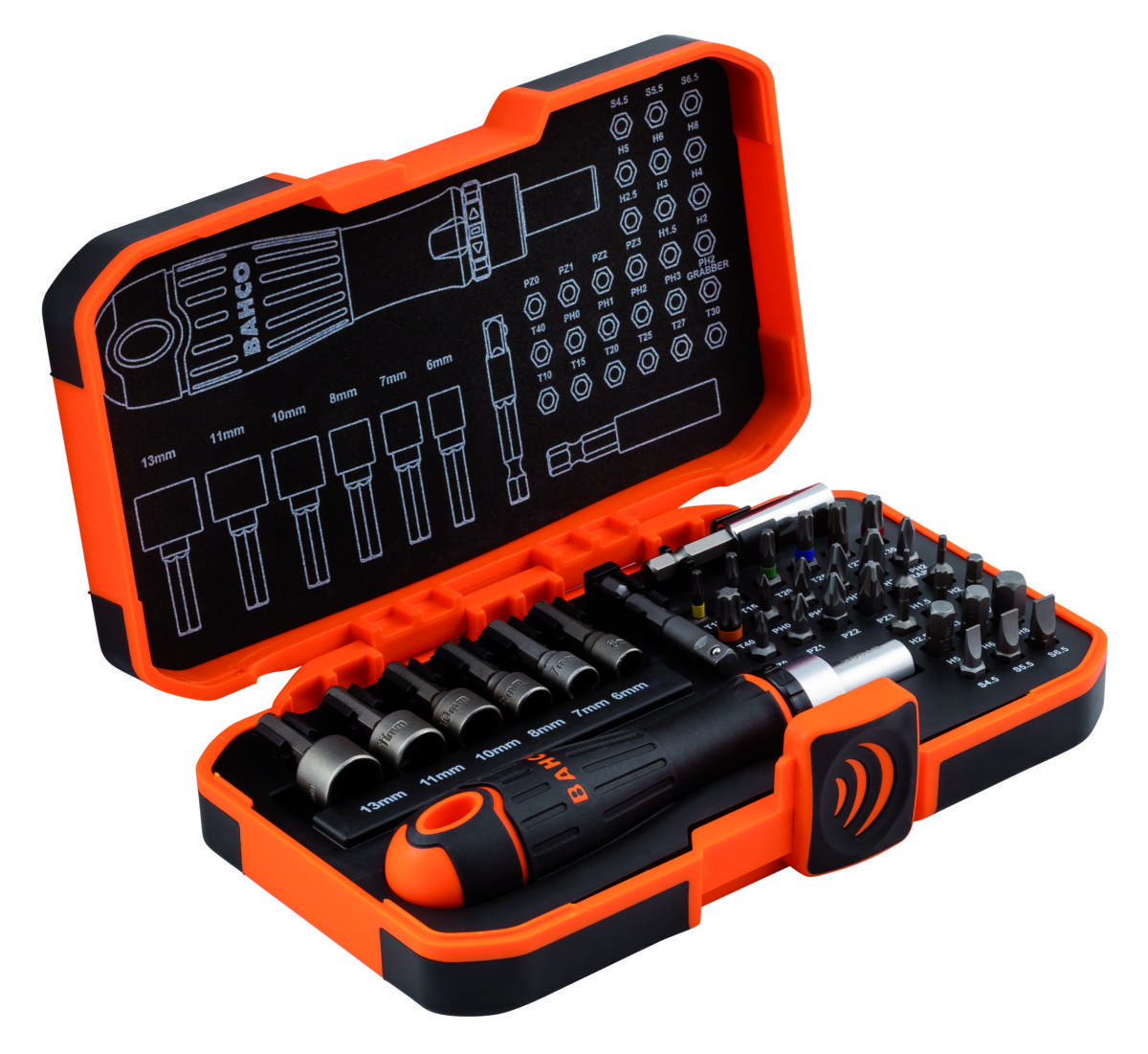 X36 BIT SET WITH RATCHET HOLDE
