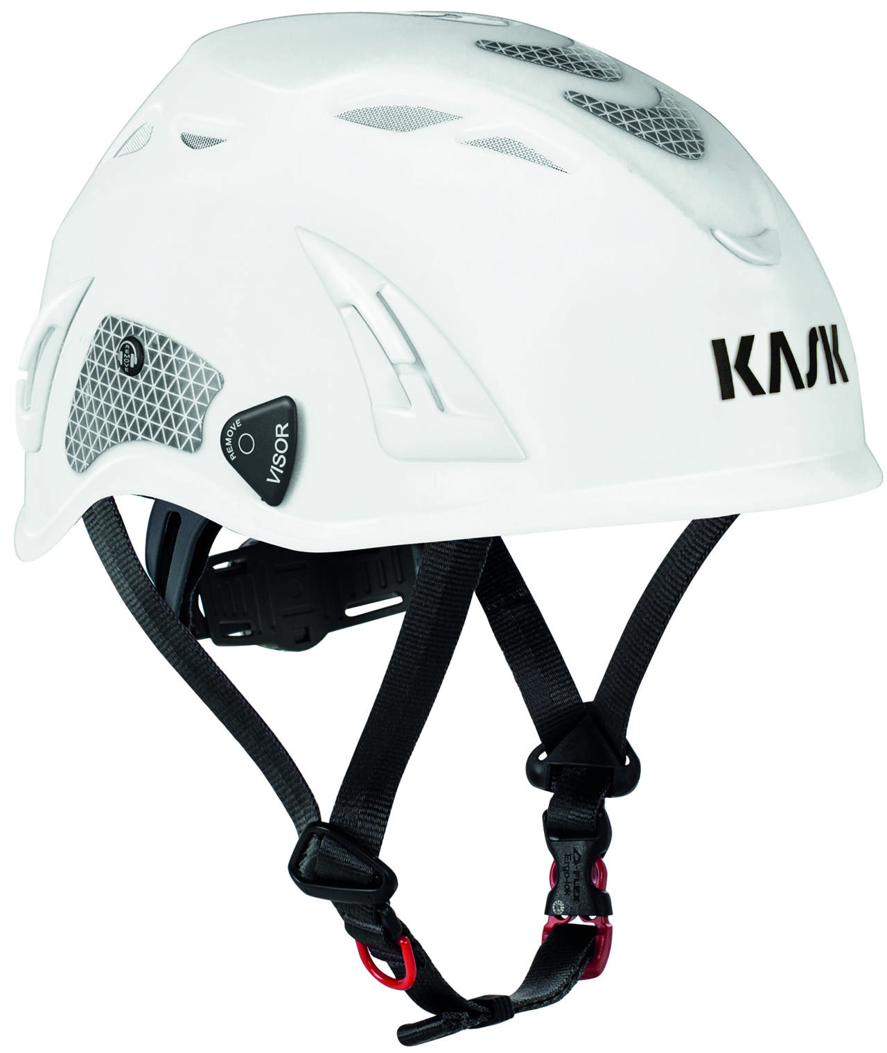 HJELM PLASMA HI VIZ HVIT