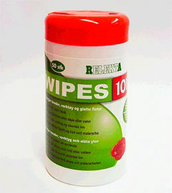 101 Wipes Boks medHvit