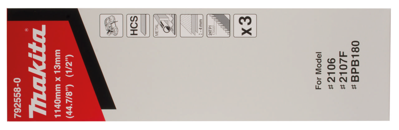 SAGBLAD 792558-0 3STK DPB180
