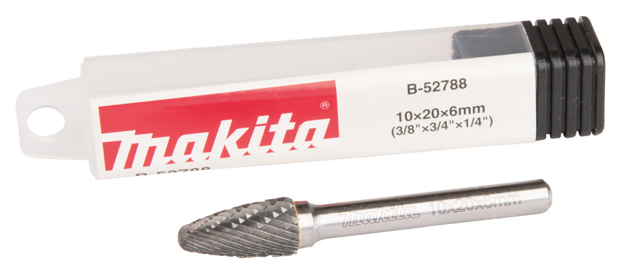 FIL ROTERENDE 10X25X6MM KONISK