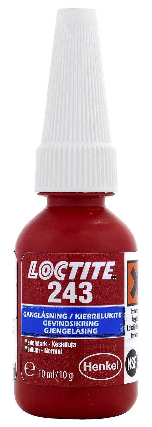 Skrusikring Loctite 243 10 ml