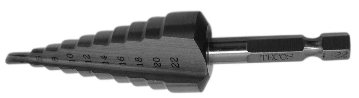 Stegbor Cobalt 4-22 mm 10trinn