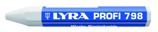 Lyra Profi 798 Merkekritt Hvit