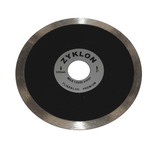 Zyklon Economy 125mm fliseblad