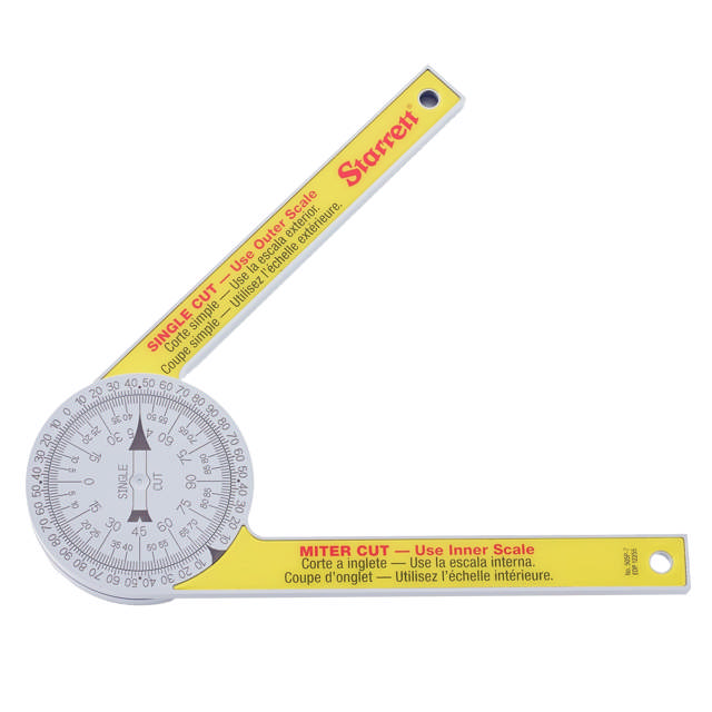 Starrett Vinkelmåler 175mm pla