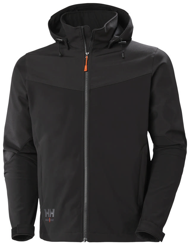 JAKKE SOFTSHELL SORT OXFORD